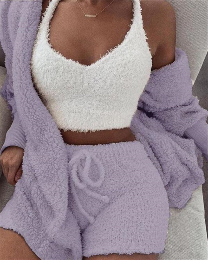 Women's 3 pc Pajama Set