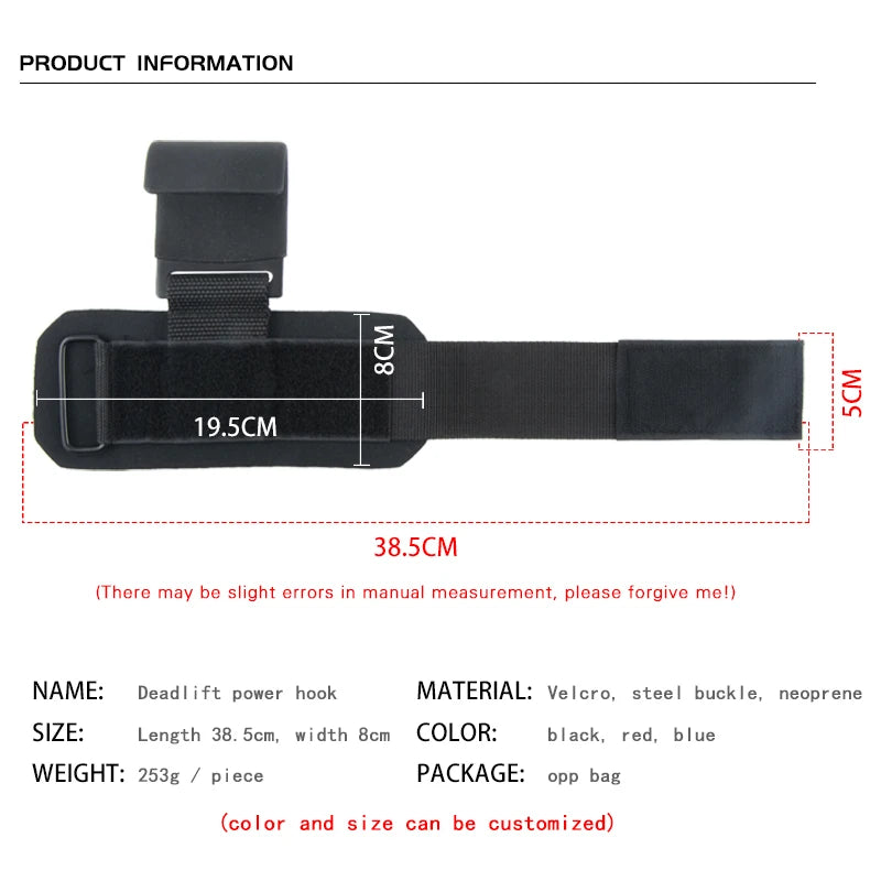 Weight Lifting Hook Grip