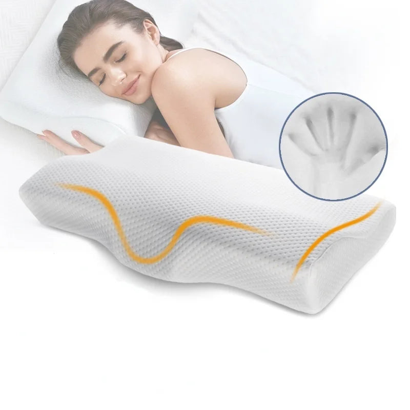 Butterfly Memory Foam Neck Pillow