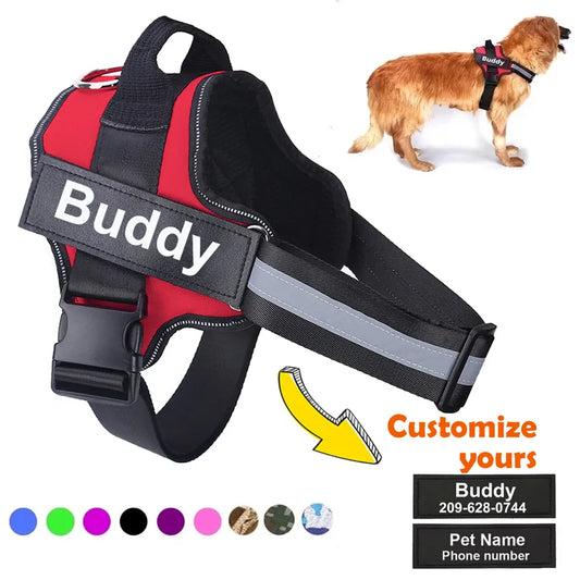 NO-PULL CUSTOM DOG HARNESS