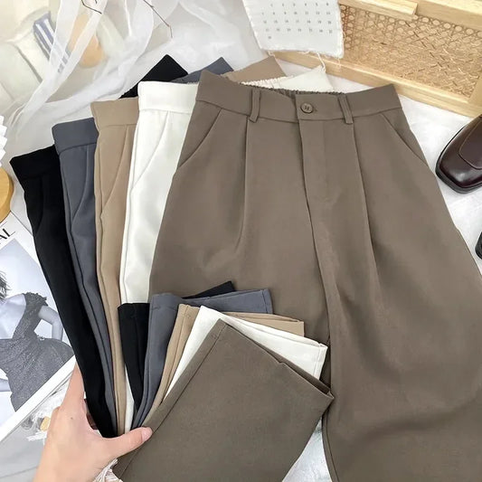 High Waist Women's Office Pants