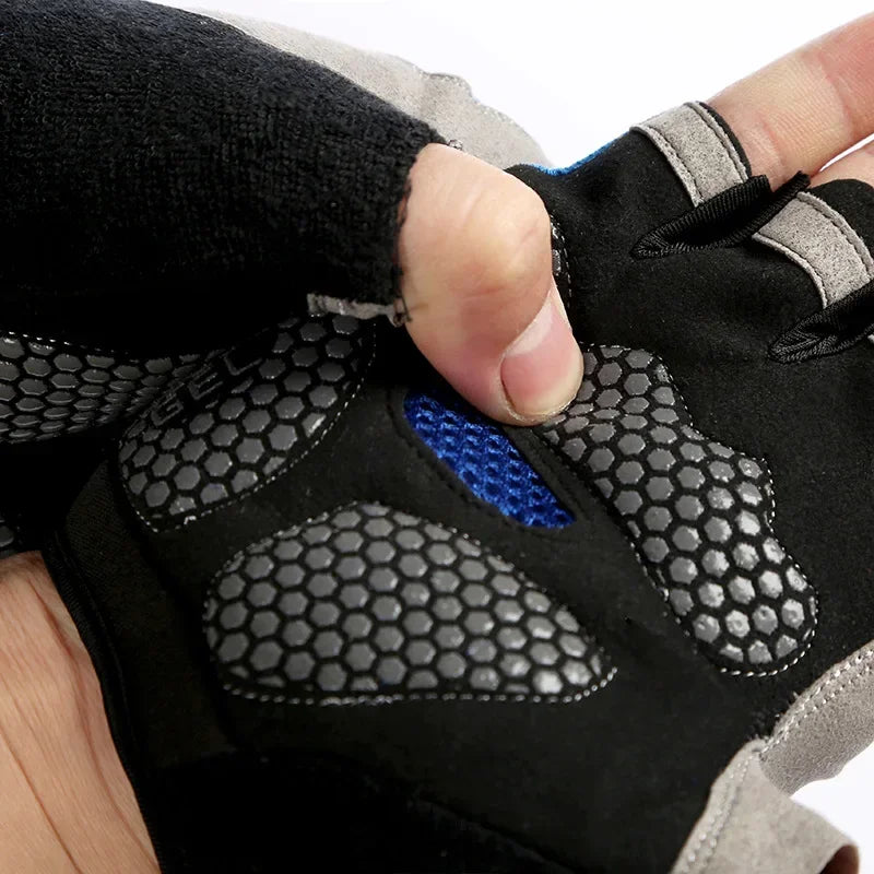 Anti-Slip Half Finger Gloves - S