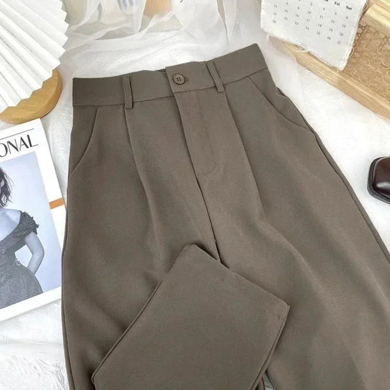 High Waist Women's Office Pants