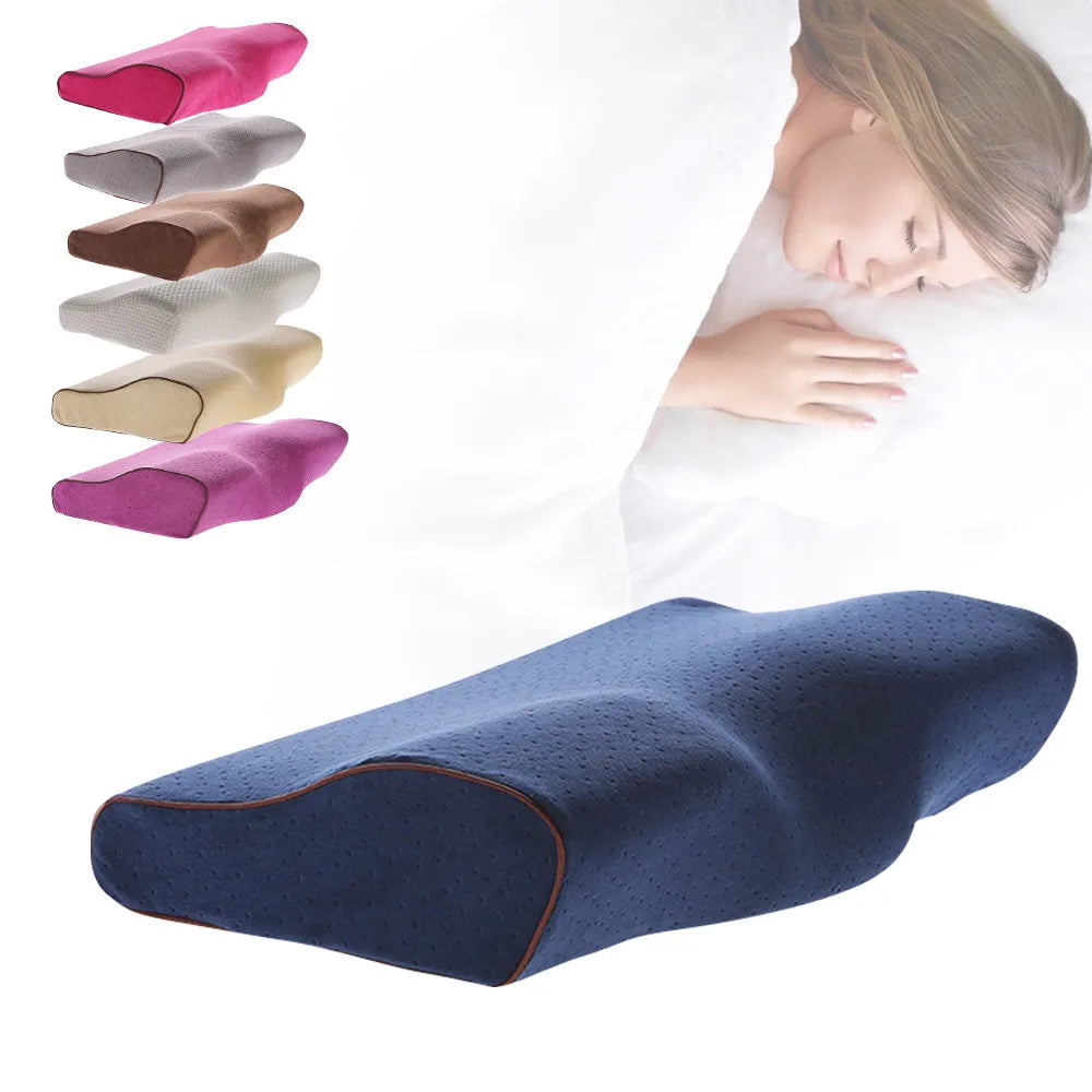 Butterfly Memory Foam Neck Pillow