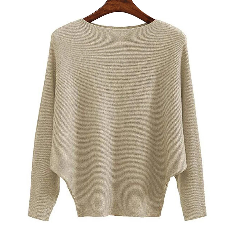 Batwing Knitted Sweater