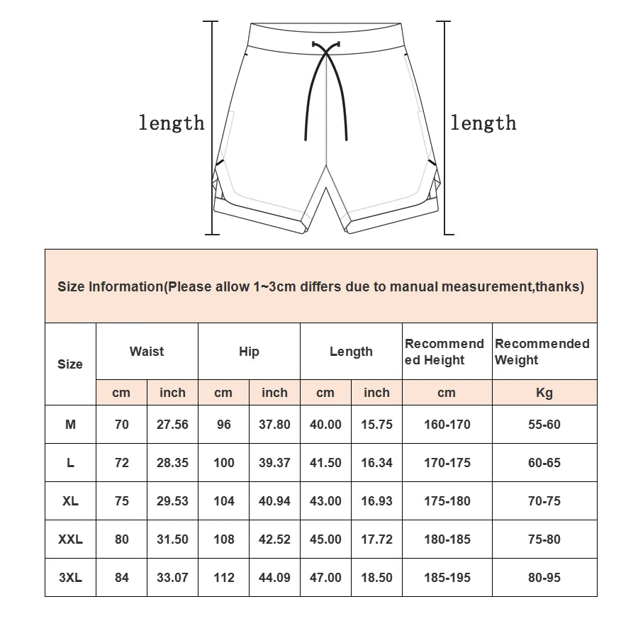 Running Shorts for Men - M