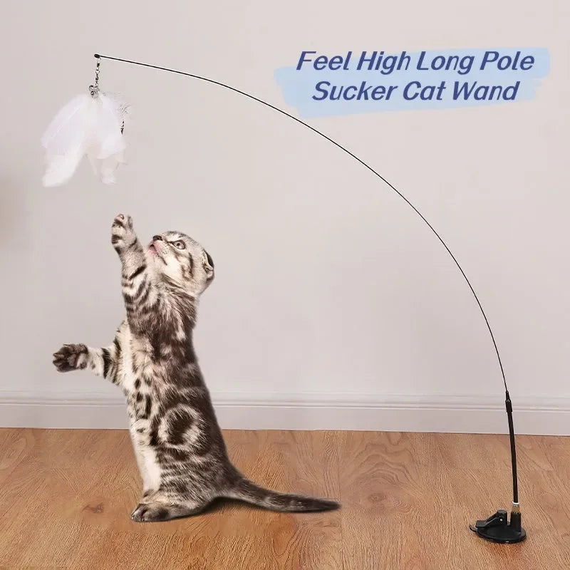 Handfree Bird/Feather Cat Wand