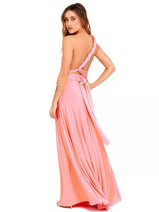 Sexy Boho Maxi Club Dress for Party Perfection and Bridesmaid Bliss