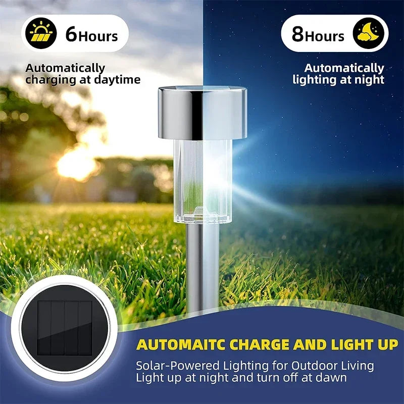 Garden Lights Solar Powered Lamp