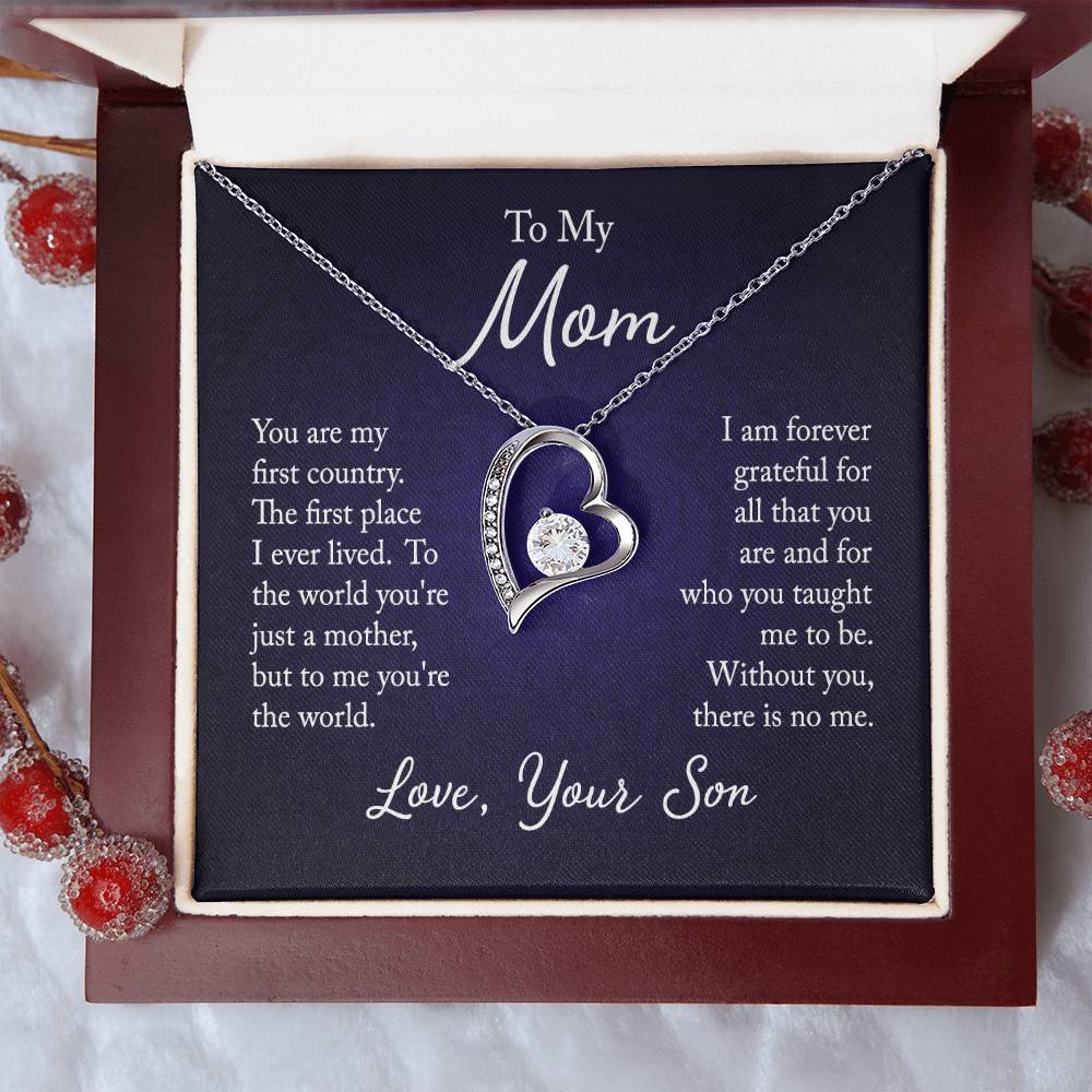 Forever Love Necklace - For Mom From Son