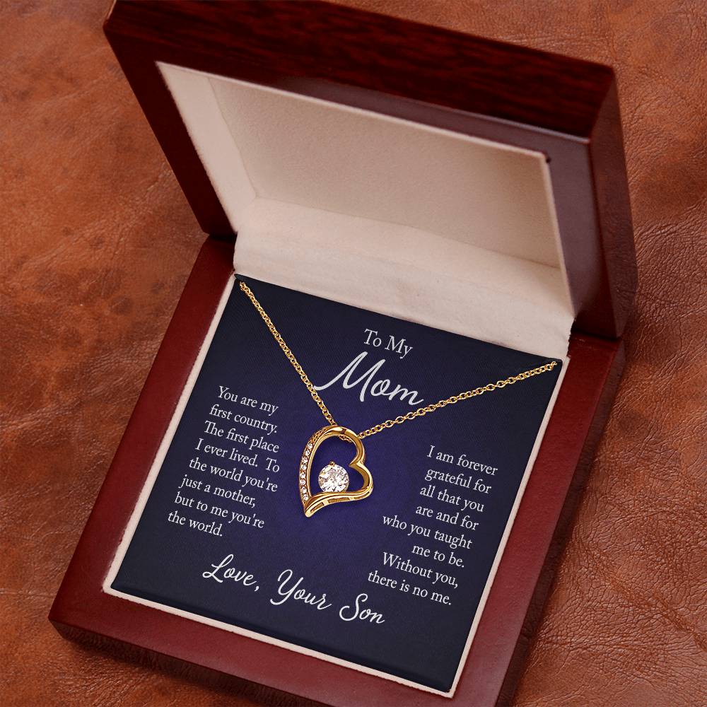 Forever Love Necklace - For Mom From Son