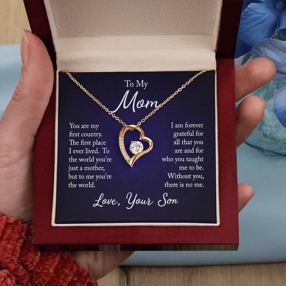 Forever Love Necklace - For Mom From Son