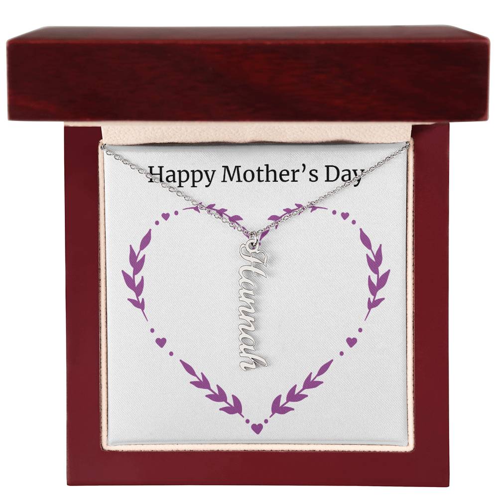 Multi Name Necklace - Happy Mother's Day