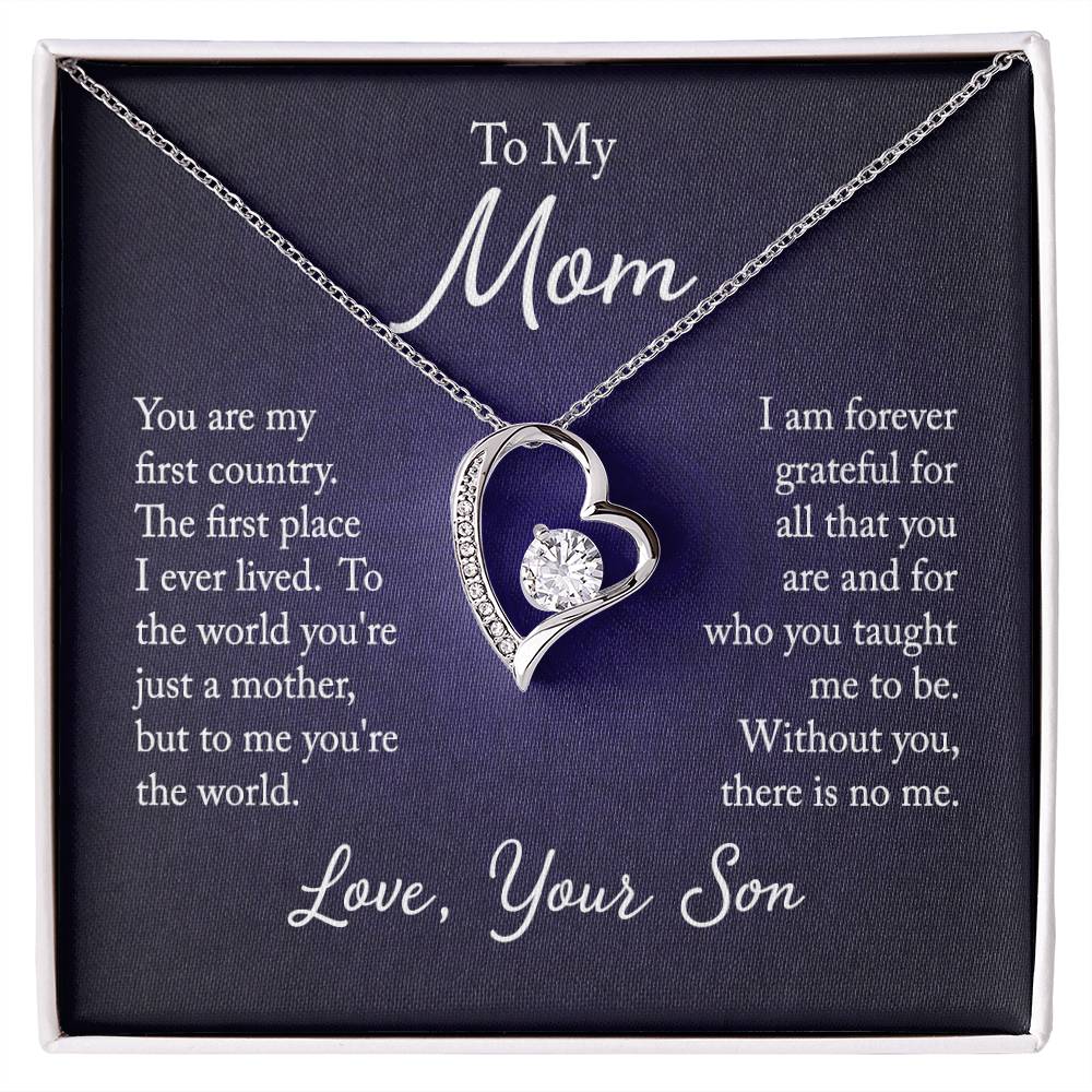 Forever Love Necklace - For Mom From Son