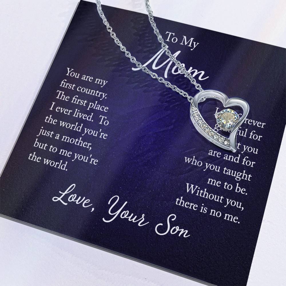 Forever Love Necklace - For Mom From Son