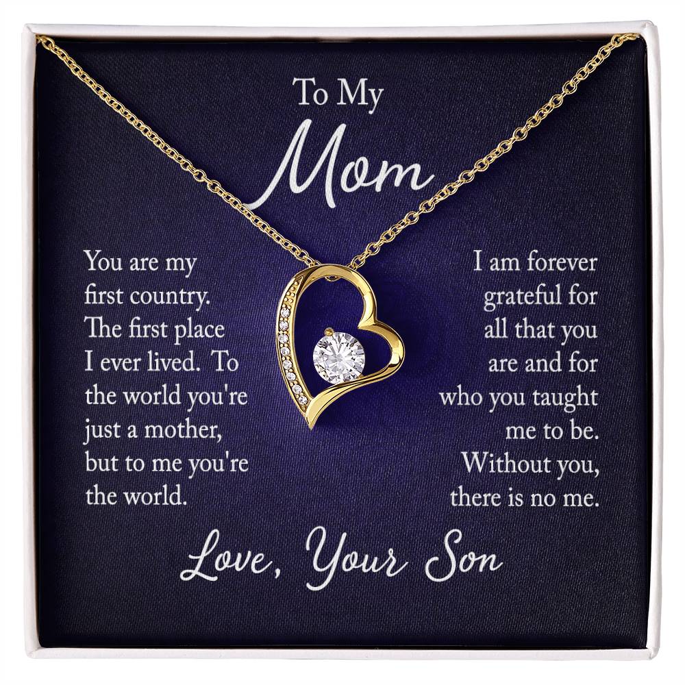 Forever Love Necklace - For Mom From Son