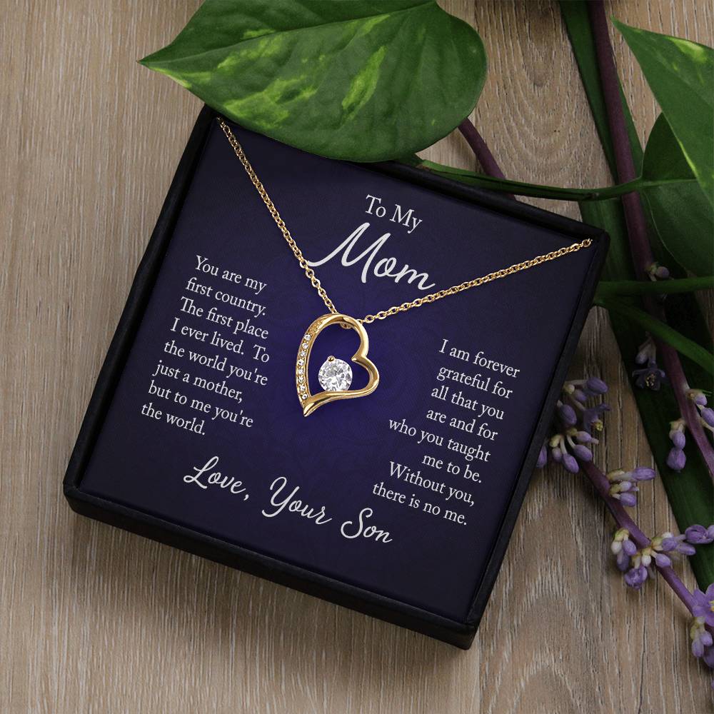 Forever Love Necklace - For Mom From Son